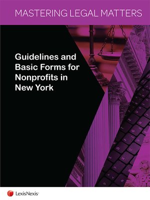 cover image of Mastering Legal Matters: Step-by-Step Accounting for Nonprofits in New York